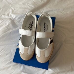 Adidas Samba Mary Jane Cloud White / Alumina / Core Black